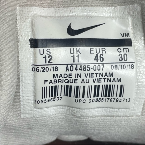 Nike Air Max Sequent 4 Men's Running Shoes Size 12 Athletic Sneakers A04485-007 - Picture 12 of 12